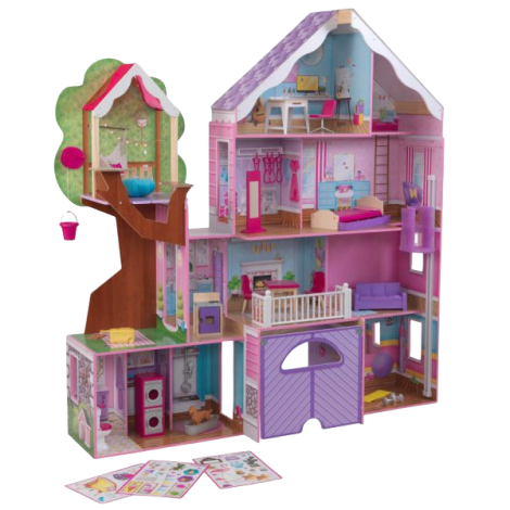 Casuta din lemn pentru papusi Treehouse - imagine 25